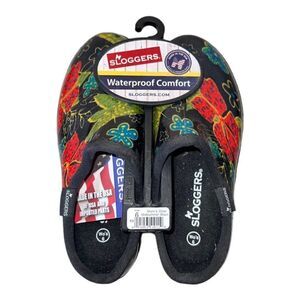 Sloggers Rain & Garden Shoes Midsummer Black Women's 6